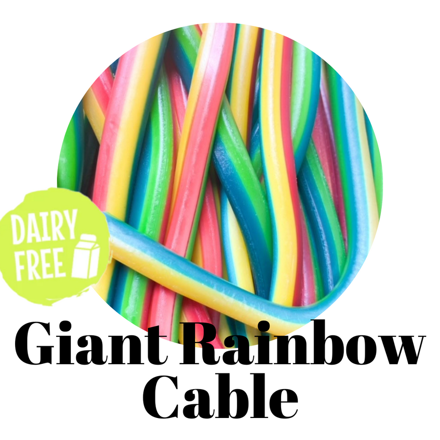 Giant Rainbow Cables