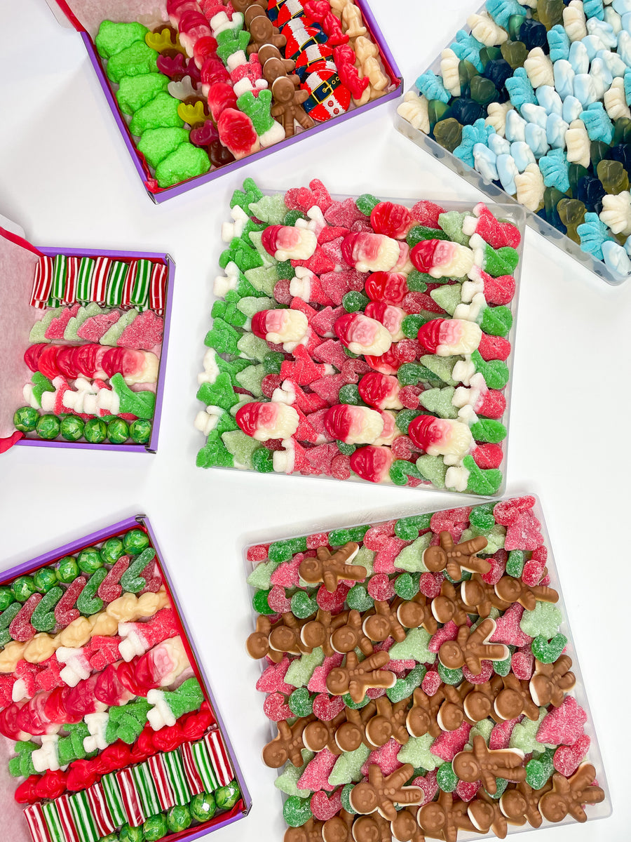 Christmas Cookie Candy Board